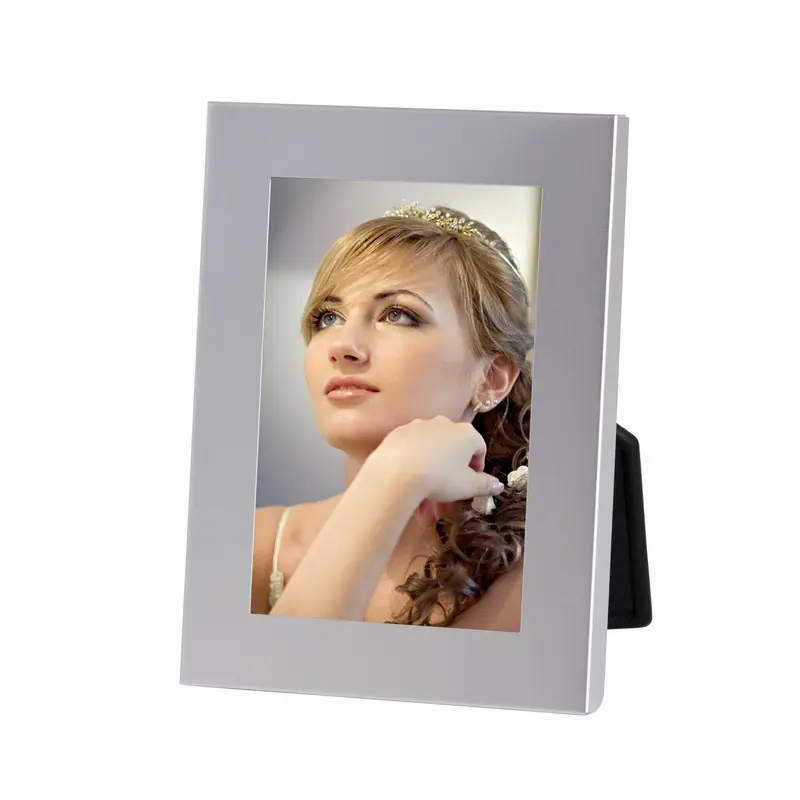 Фоторамка "Мгновения счастья" / серебристый