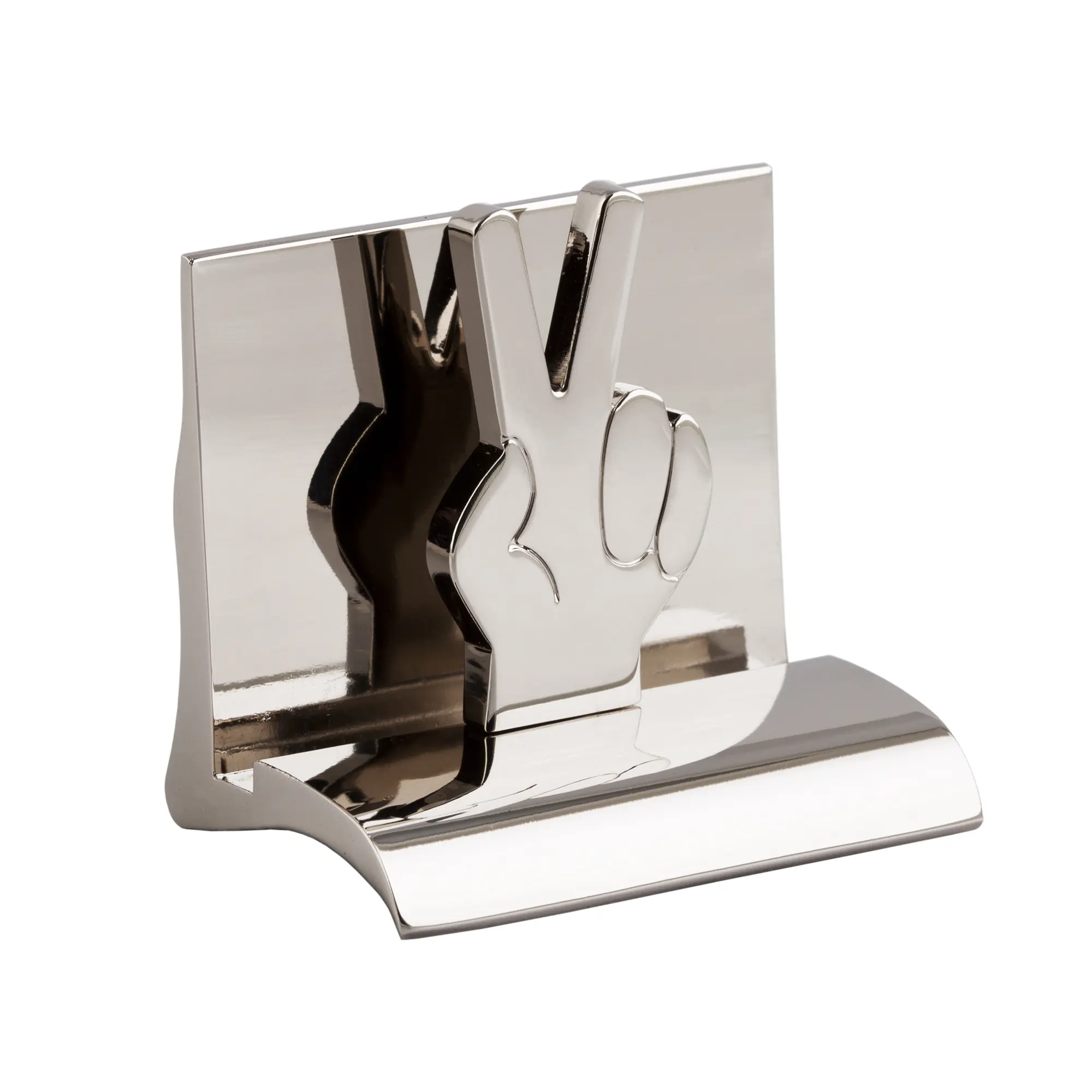 Подставка для визиток "Victory" / серебристый