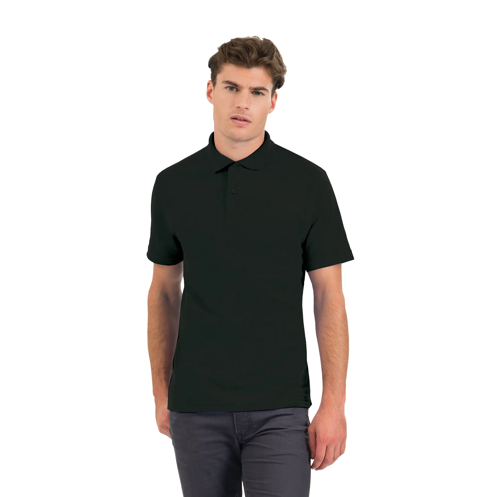 Футболка теннисная ID.001 / черный / XS