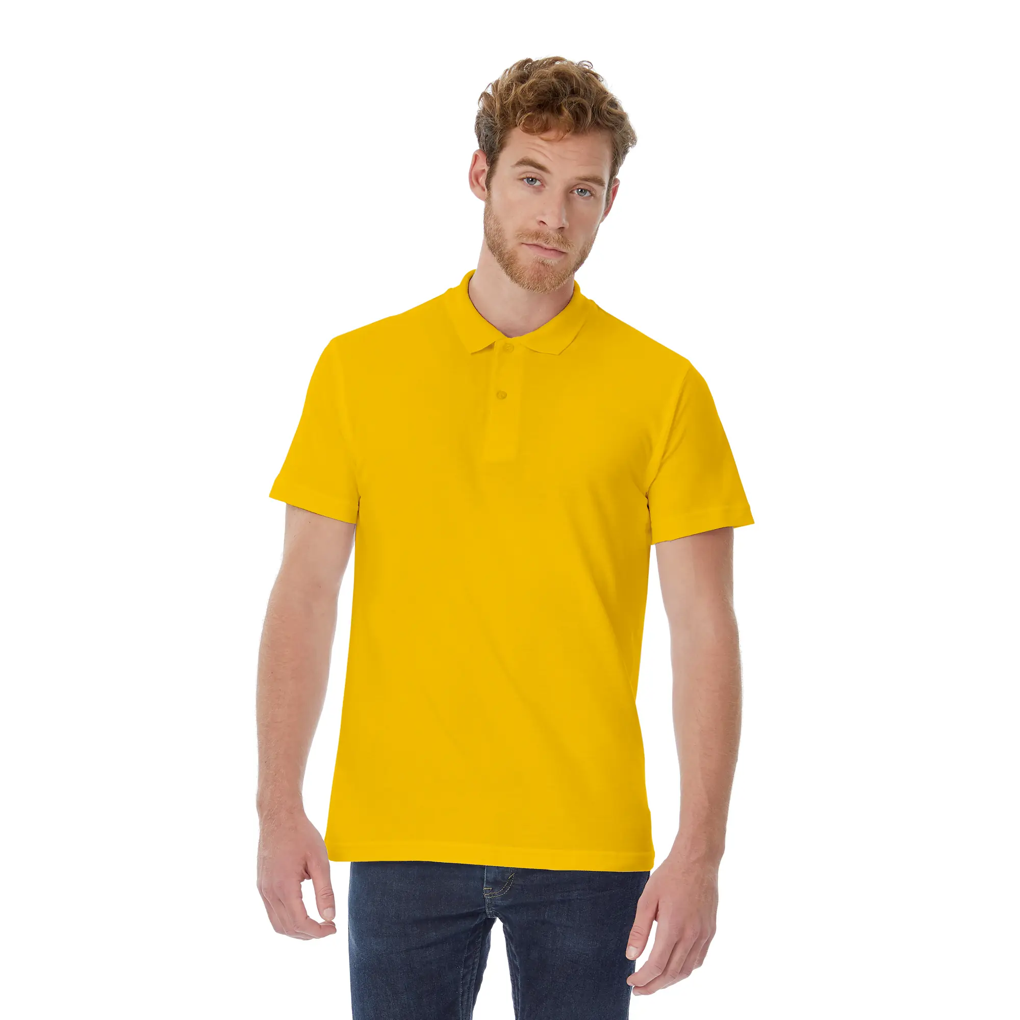 Футболка теннисная ID.001 / золотисто-желтый / XXXL