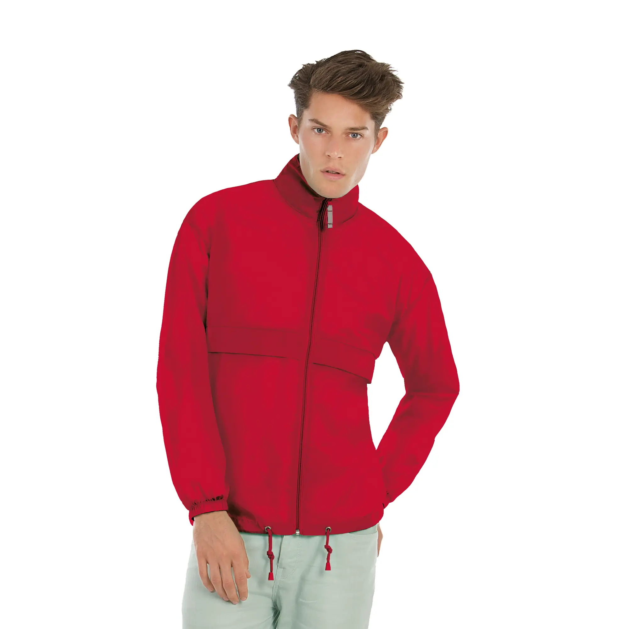 Ветровка Sirocco / красный / XL