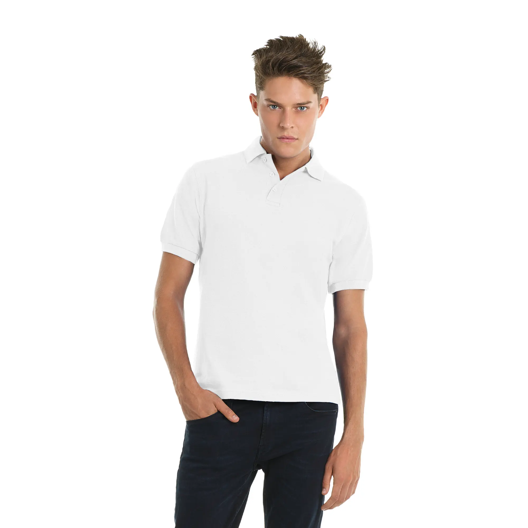 Футболка теннисная Heavymill / белый / XL