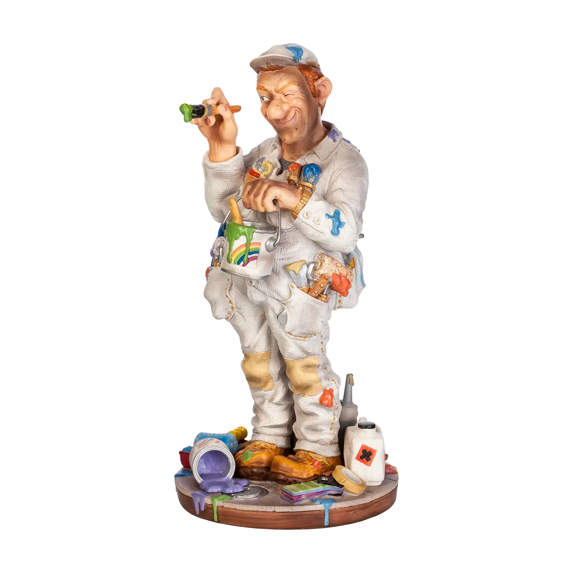 Скульптура "Художник" / белый