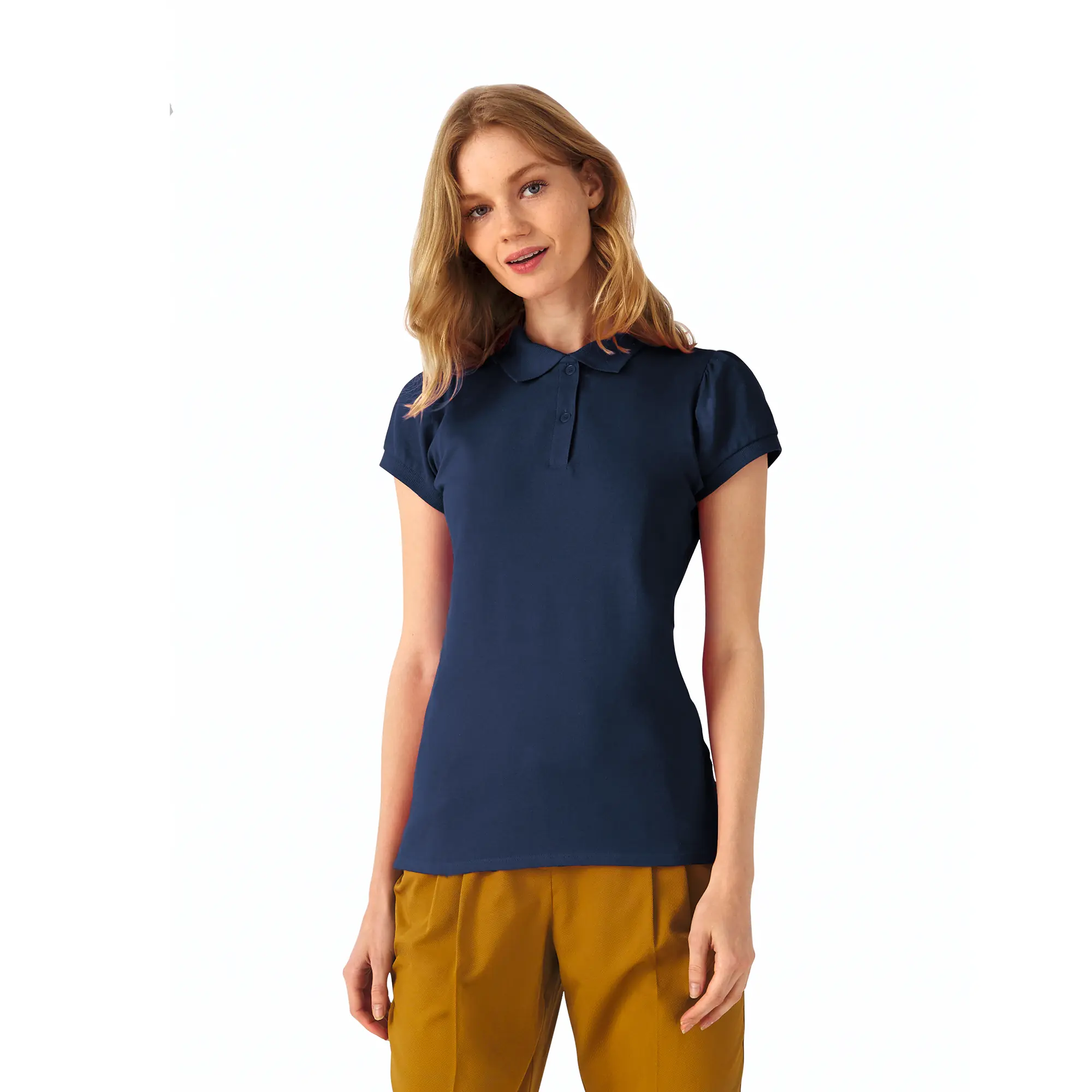 Поло женское Heavymill/women / темно-синий / M