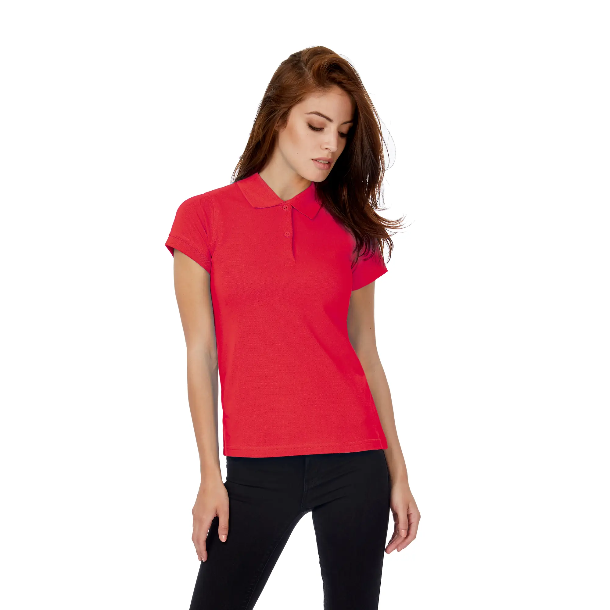 Футболка теннисная женская Safran Pure/women / красный / XL