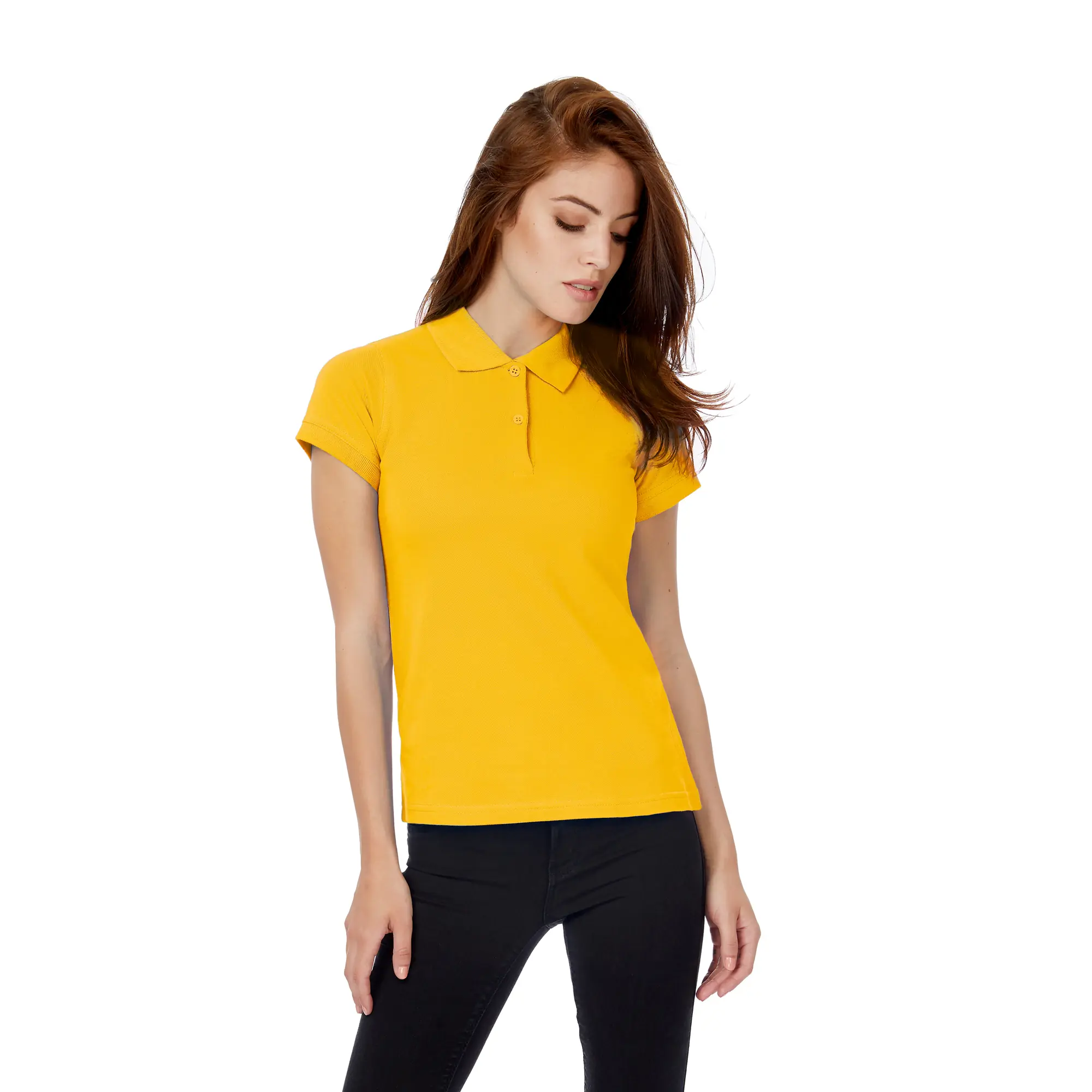 Футболка теннисная женская Safran Pure/women / желтый / XL