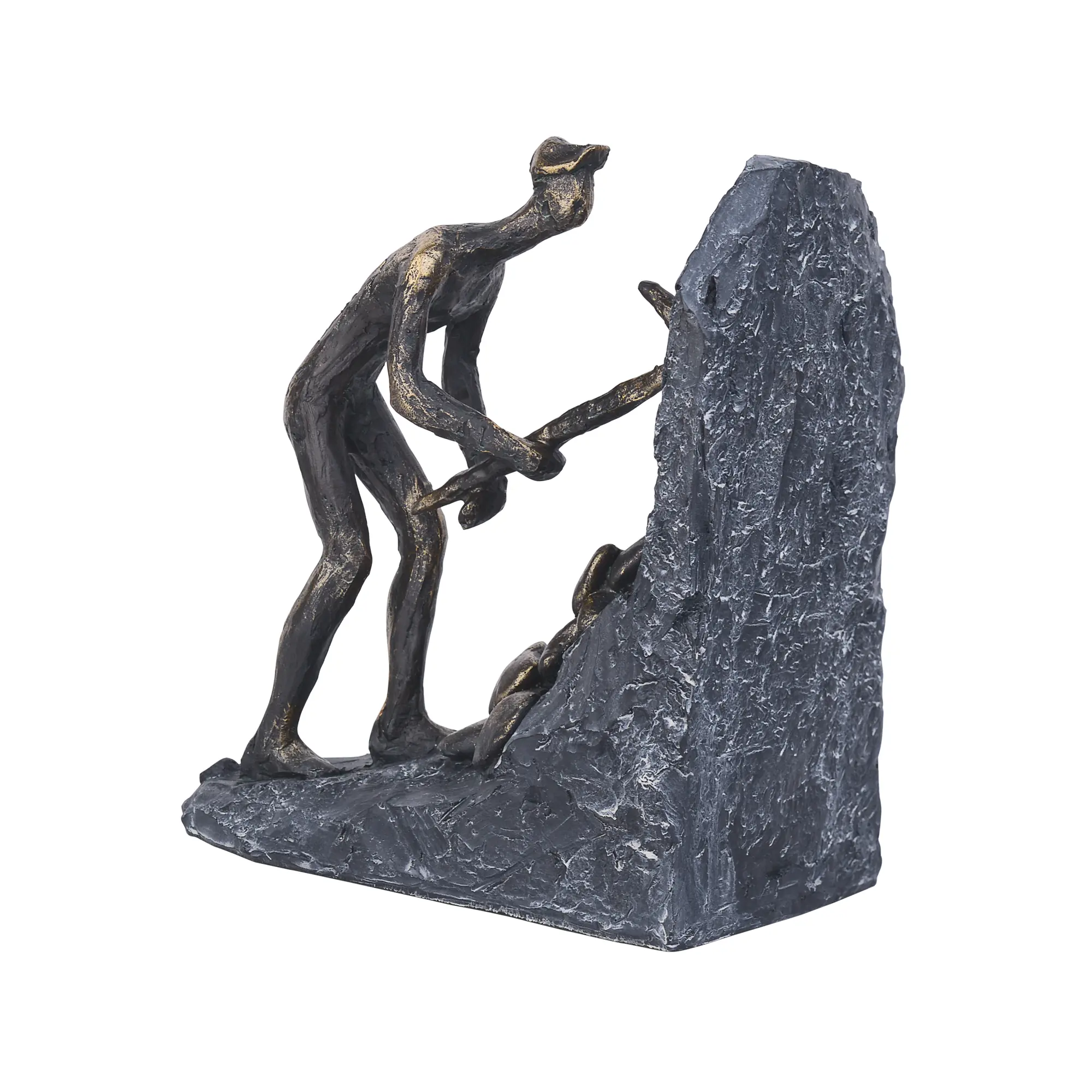 Статуэтка из полистоуна "У цели" / черный