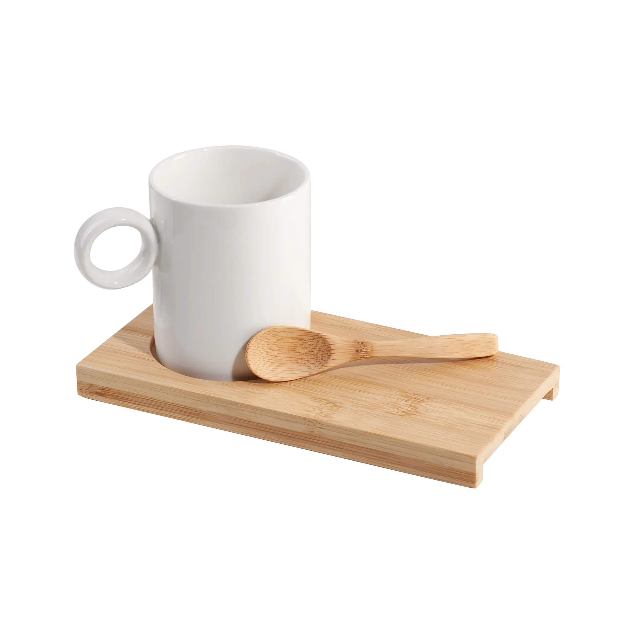 Набор чайный "Чайное дерево" / белый