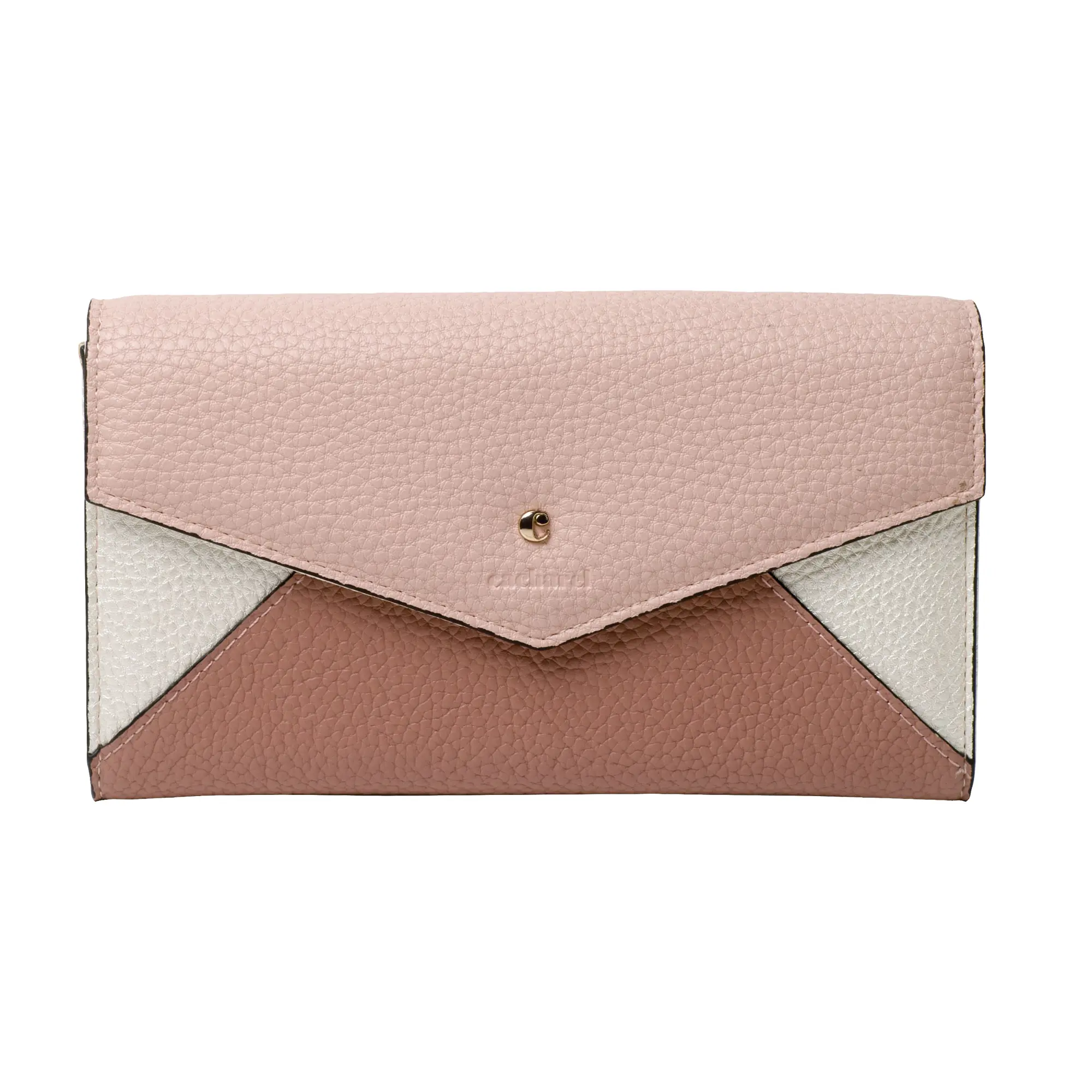 Портмоне дамское Beaubourg Pink / розовый с белым