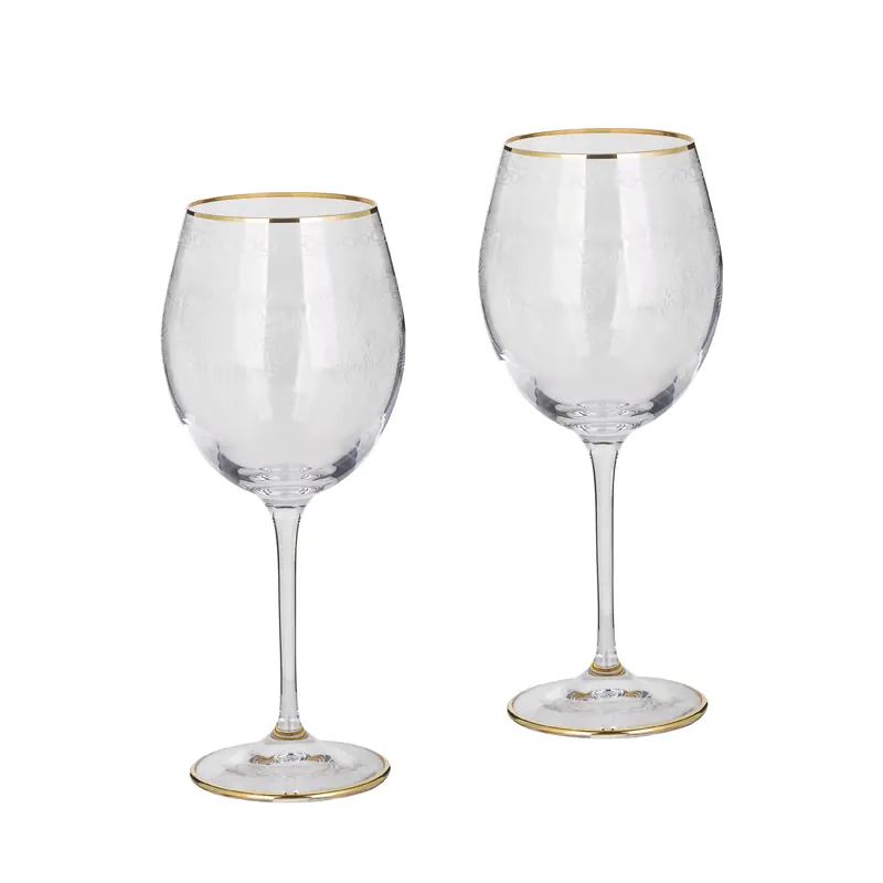 Набор для вина "Медок", 6 бокалов / золотистый