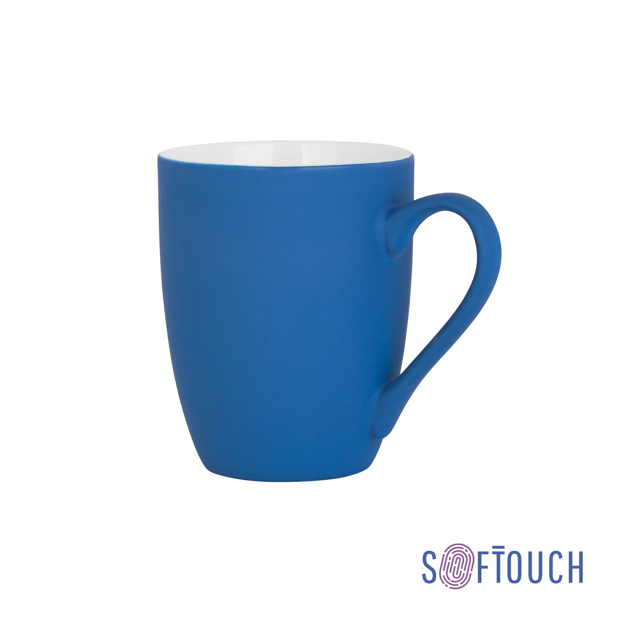 Кружка "Trend", покрытие soft touch / синий