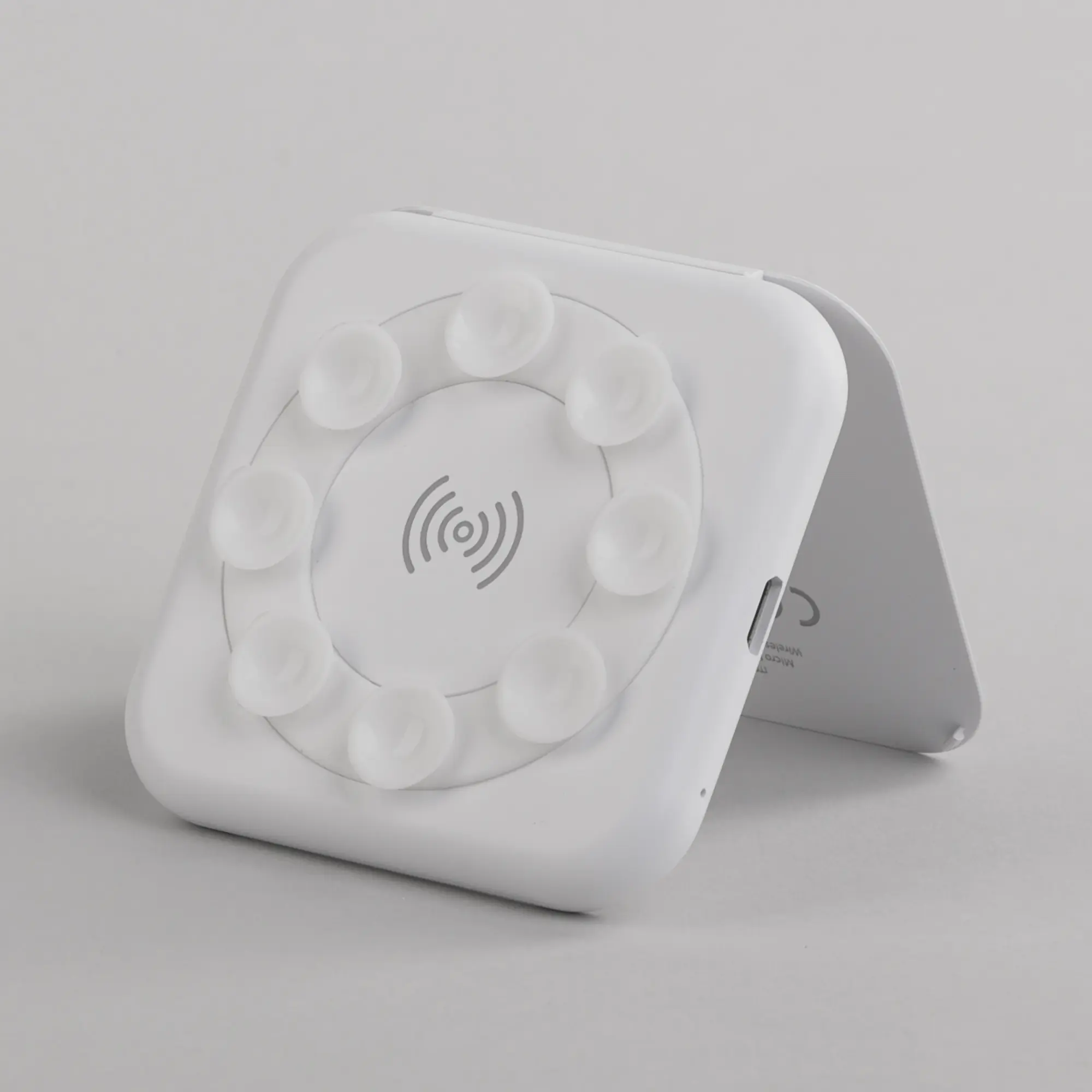 Настольное беспроводное зарядное устройство-подставка "Satellite" / белый