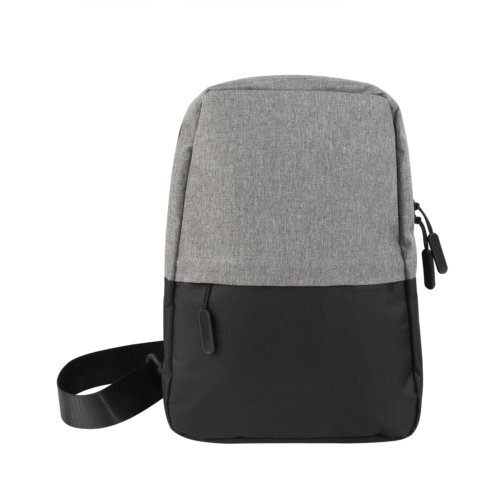 Рюкзак "Single" на одно плечо / серый