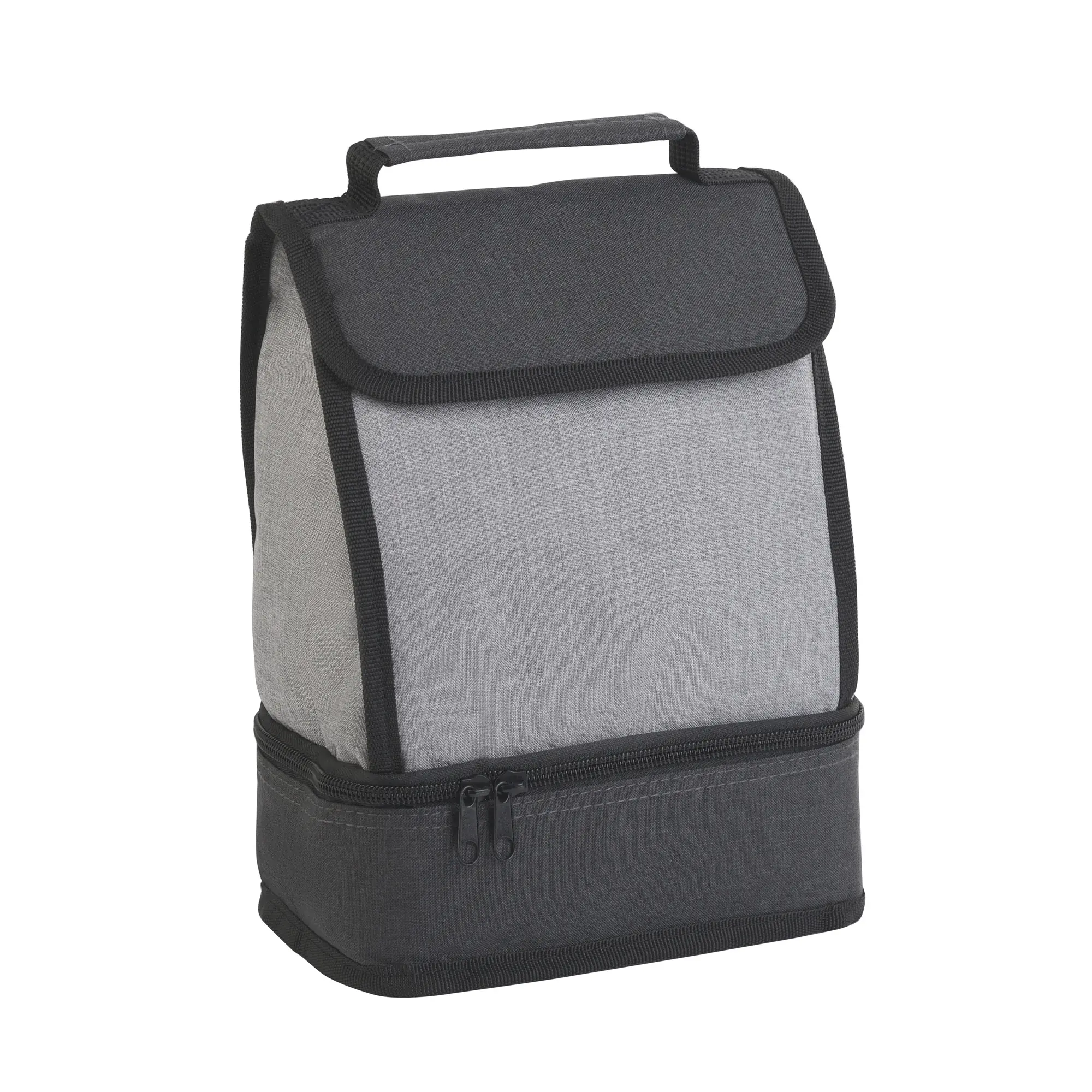 Сумка-холодильник "Снедж" / серый с черным