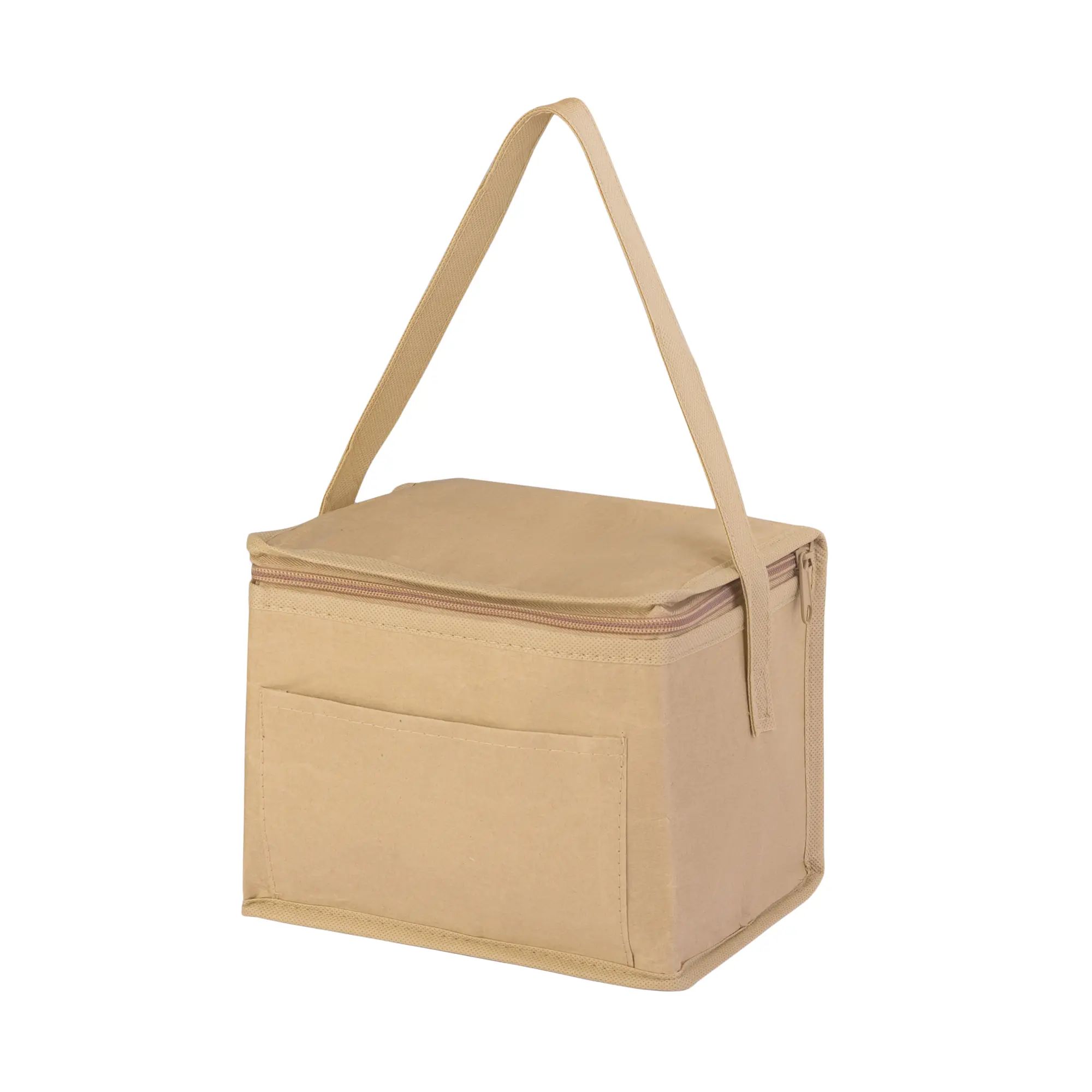 Сумка-холодильник "Craft small" из бумаги / натуральный
