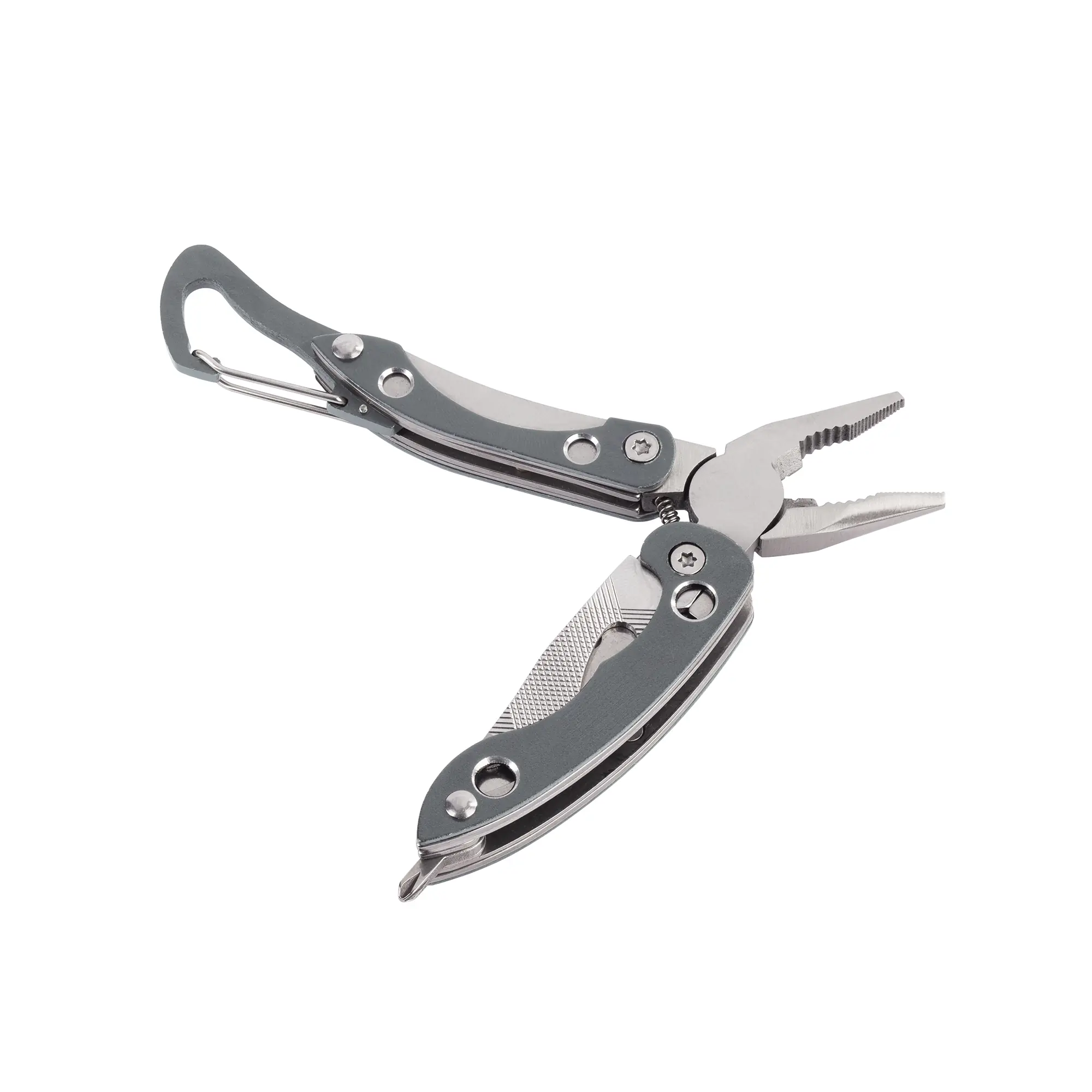 Мультитул "Duty" 9в1 / серый