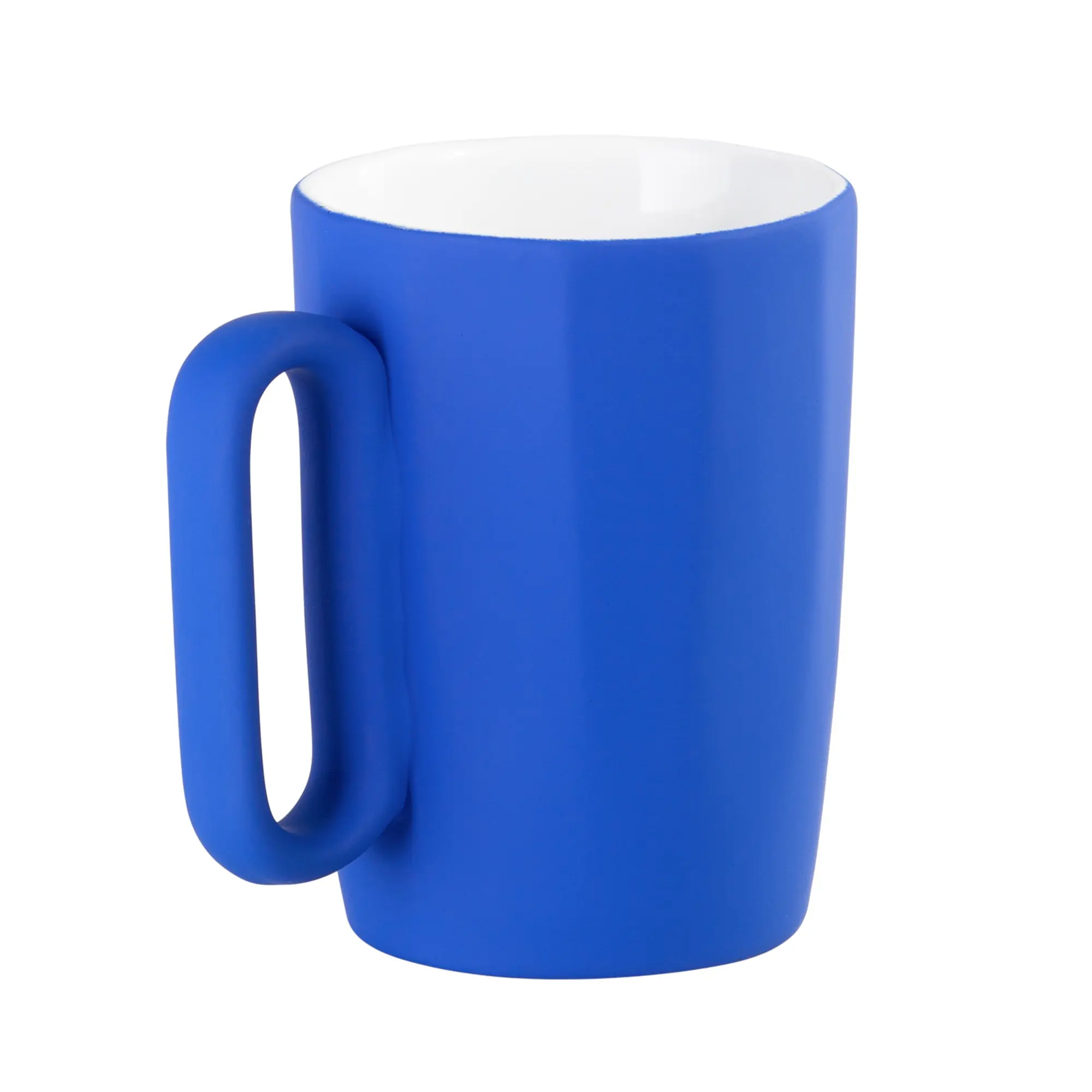 Кружка керамическая "Calypso" 250 мл, покрытие soft touch / синий