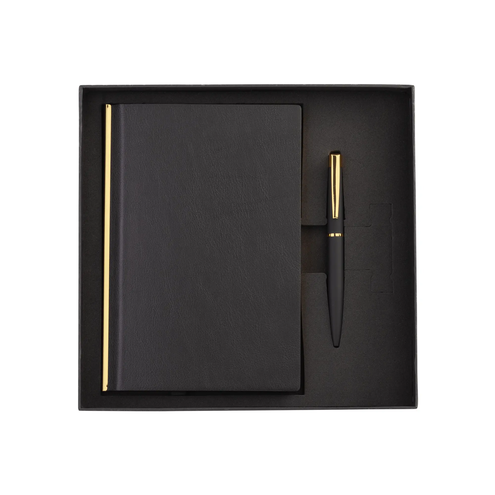 Набор подарочный "Саммит" / черный с золотом