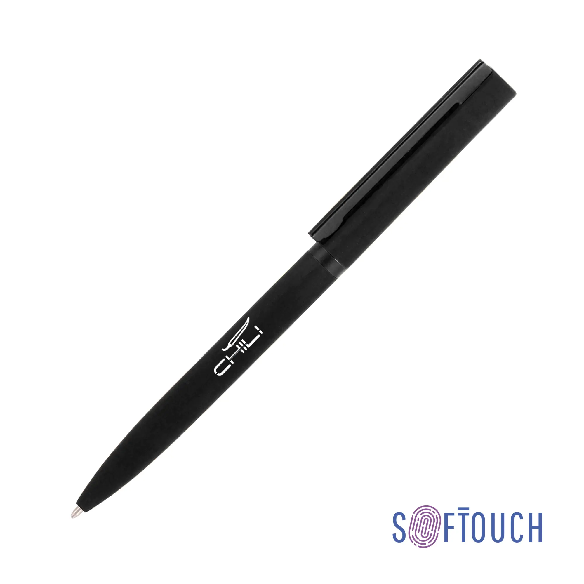 Ручка шариковая "Sirius", покрытие soft touch / черный