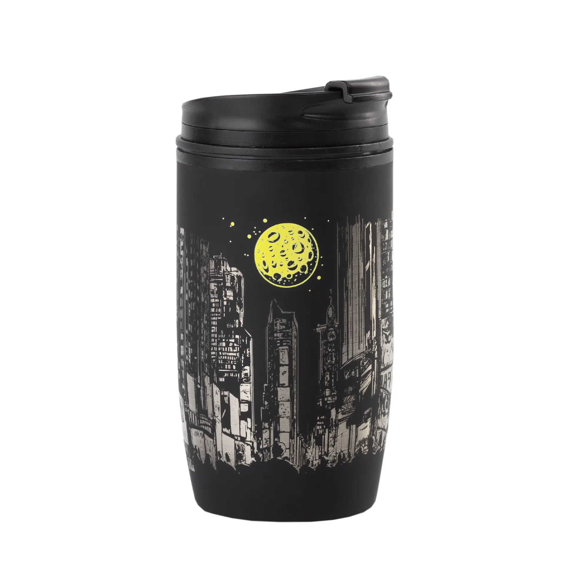 Термостакан "Unicup_Нуар" 300 мл, покрытие soft touch / черный