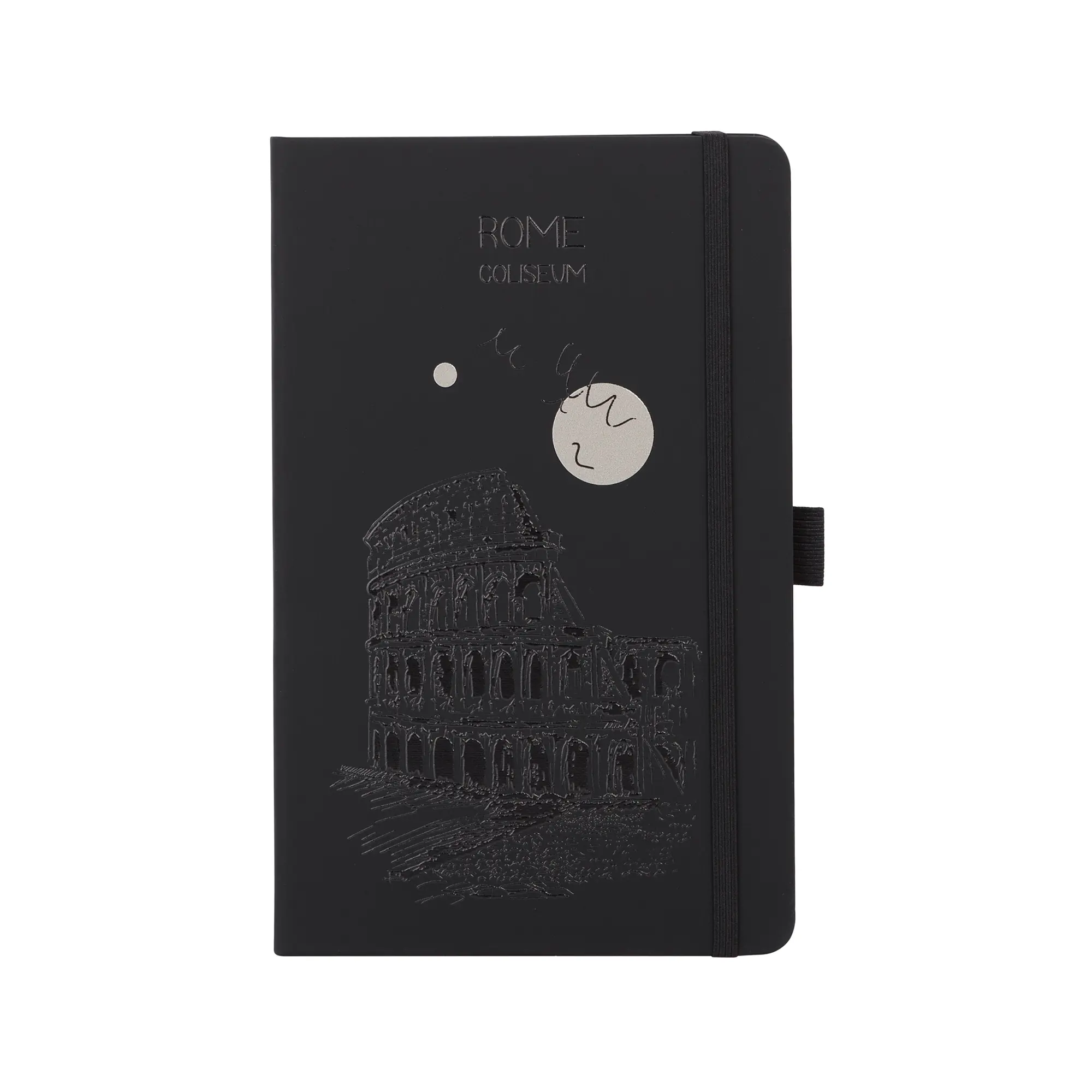 Блокнот "Парма_Coliseum Roma", формат А5 / черный