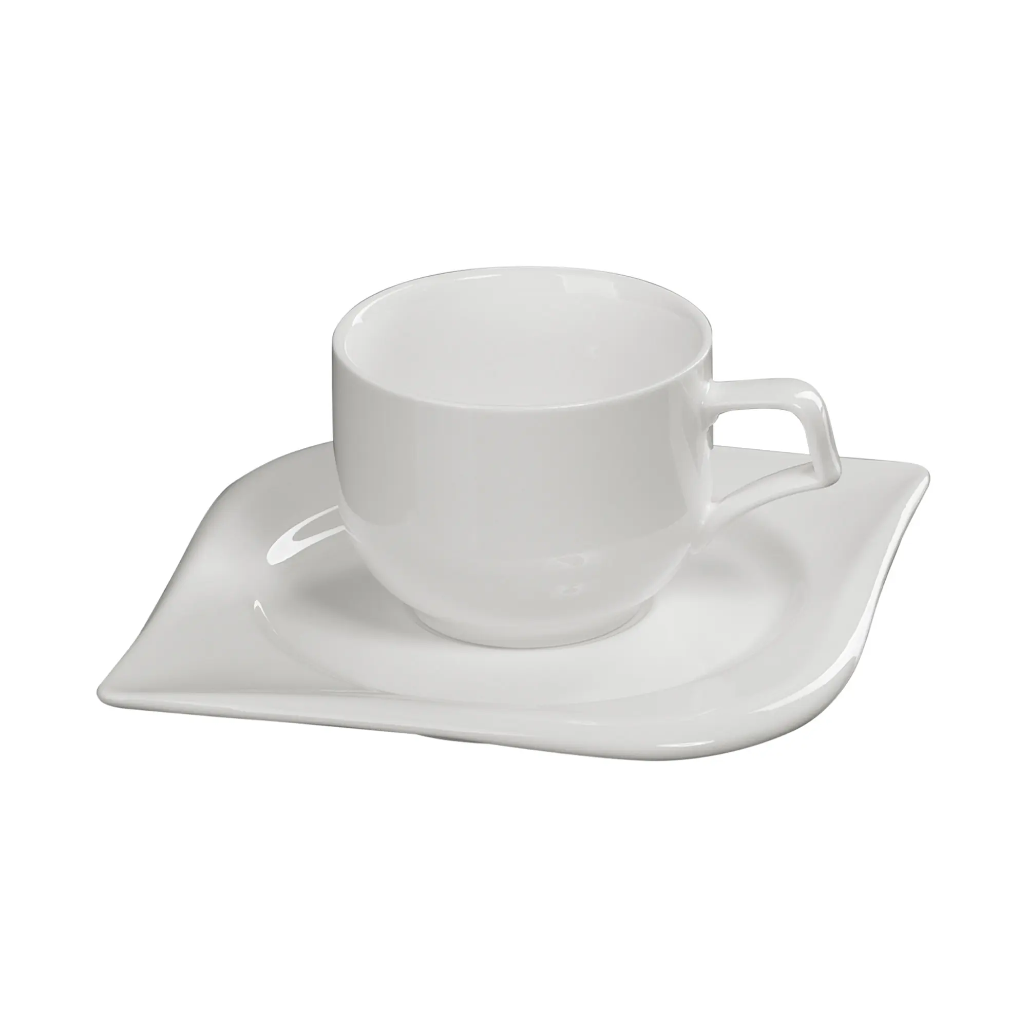 Чайная пара "Вальс" / белый