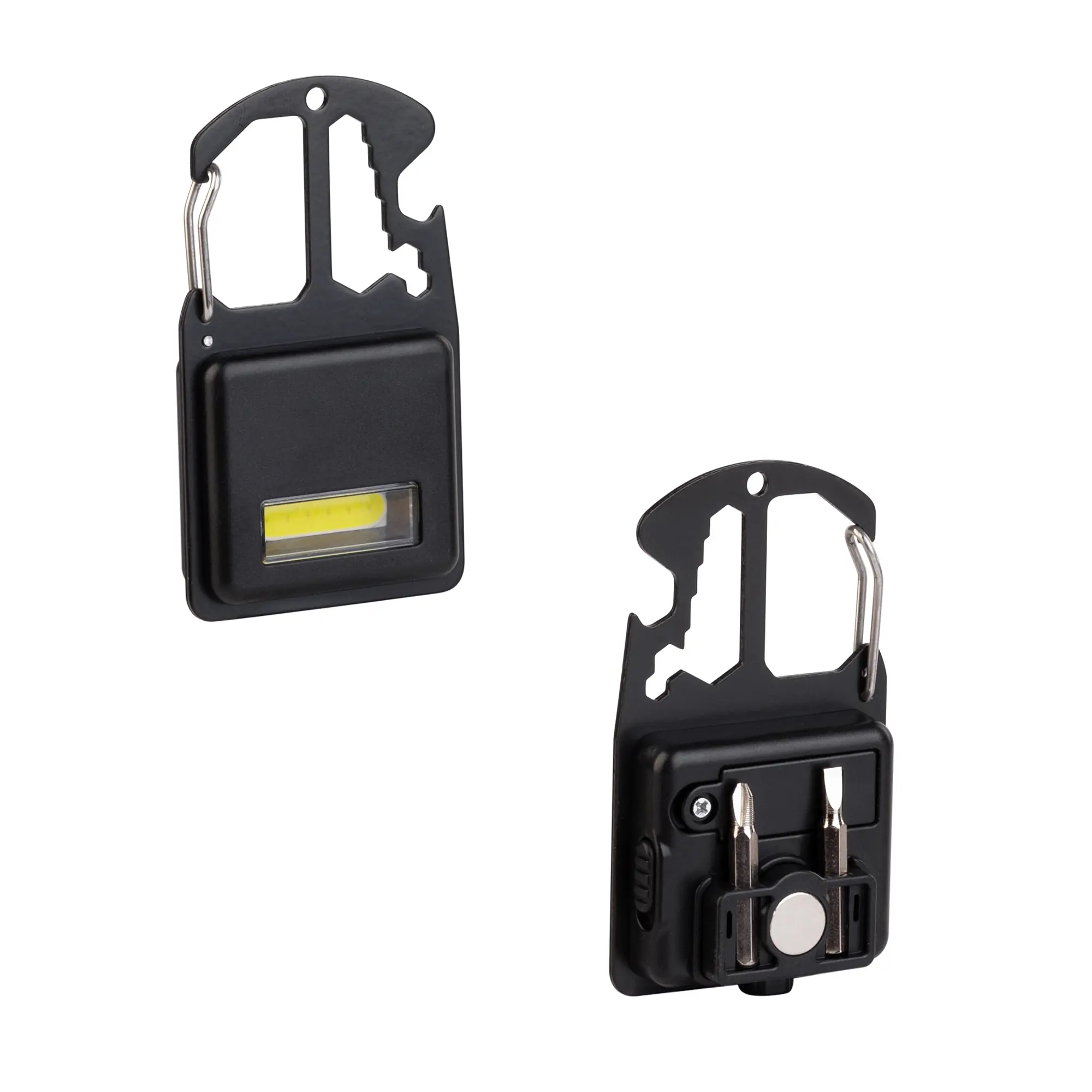 Брелок-мультитул-фонарь "Multy" / черный