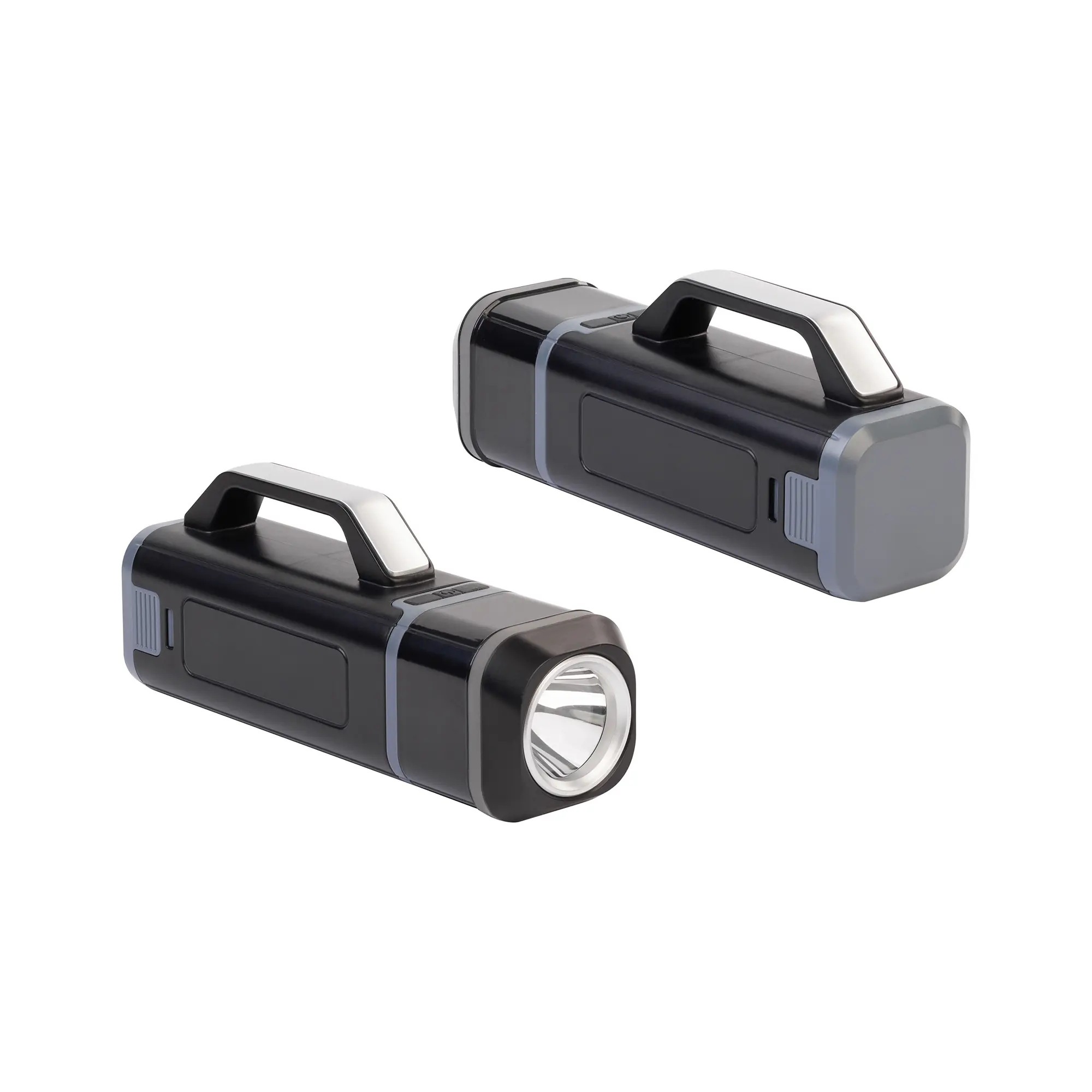 Набор инструментов "Expert" с фонарем / черный с серым