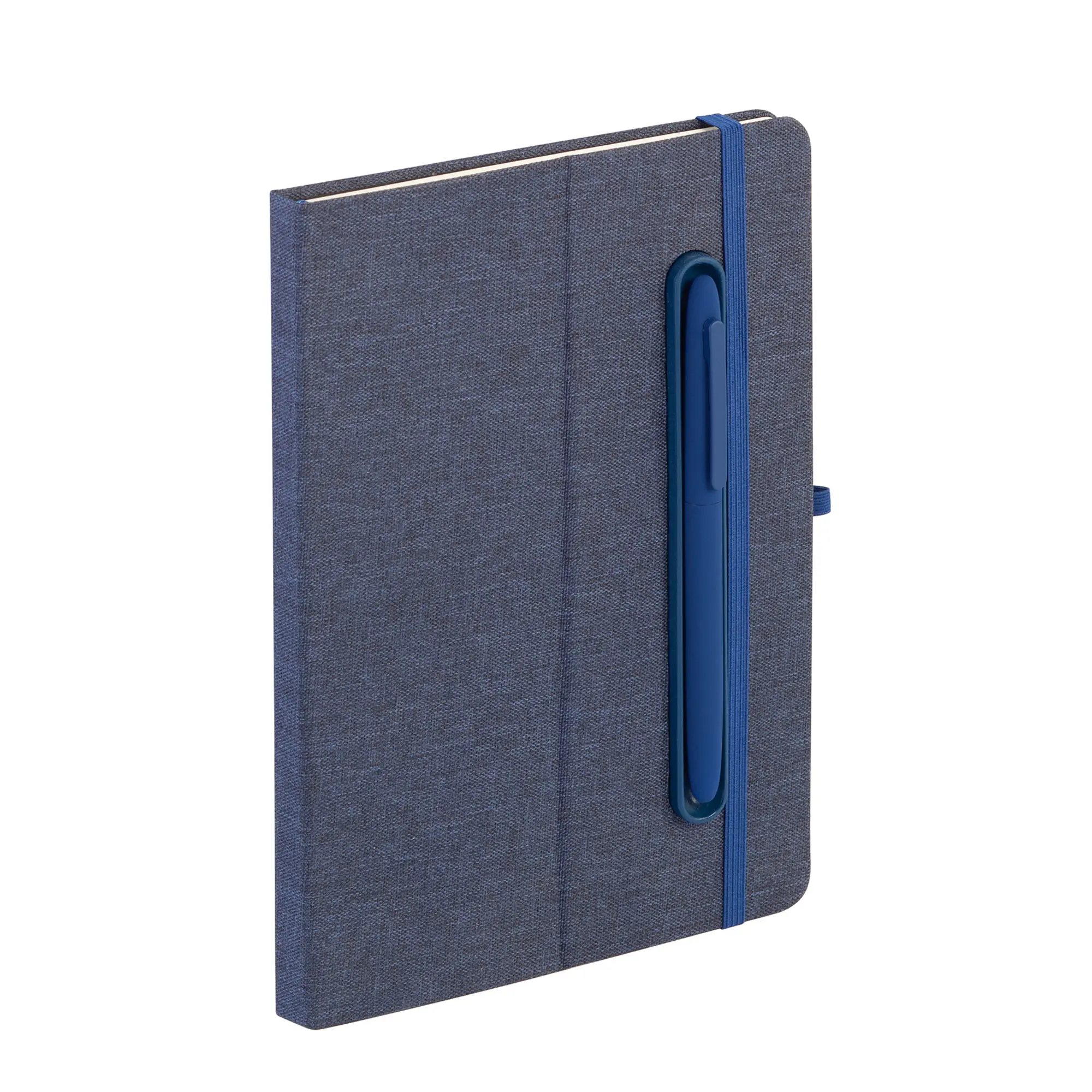 Блокнот "Magnet" с ручкой Vega на магните, с подставкой под смартфон / темно-синий