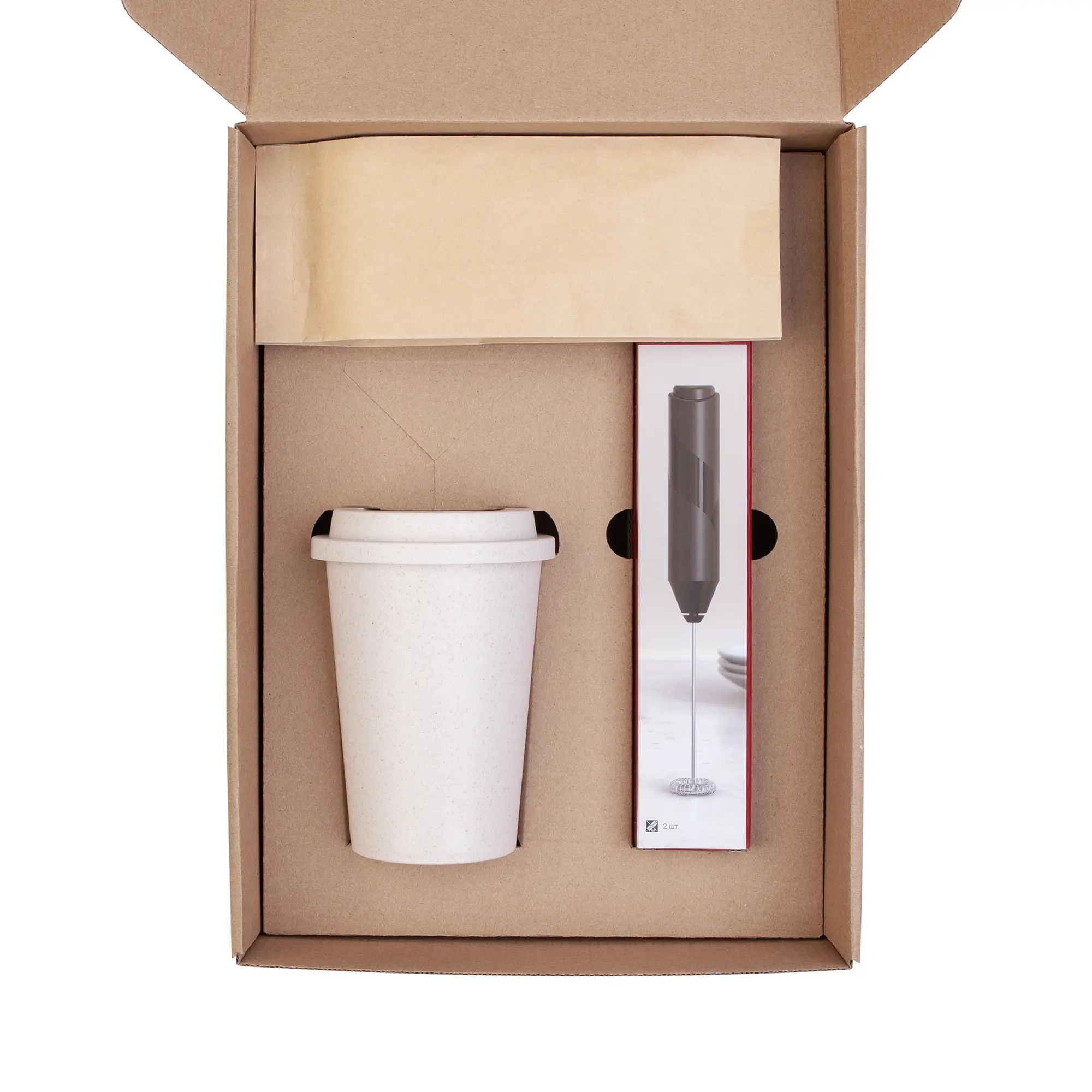 Набор "Coffee bean", бежевый / бежевый