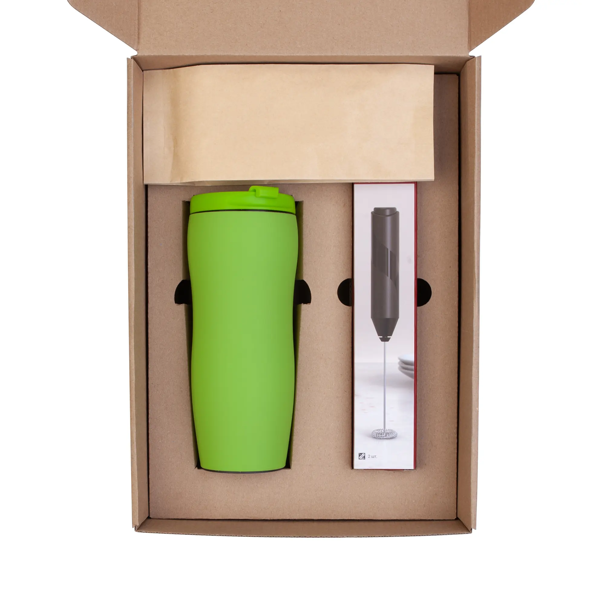 Набор "Латте" / зеленое яблоко