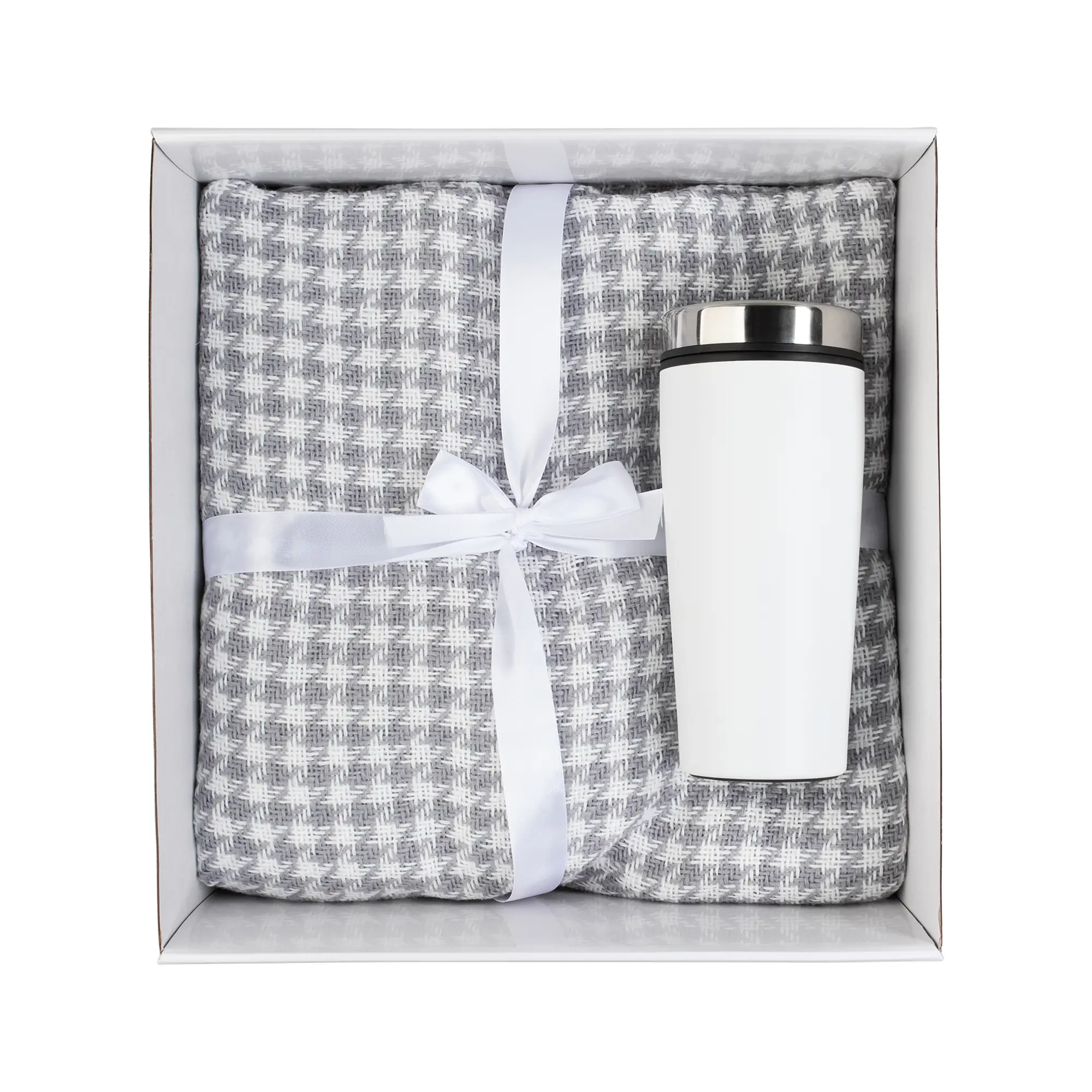 Набор "On the Ritz" / серый с белым