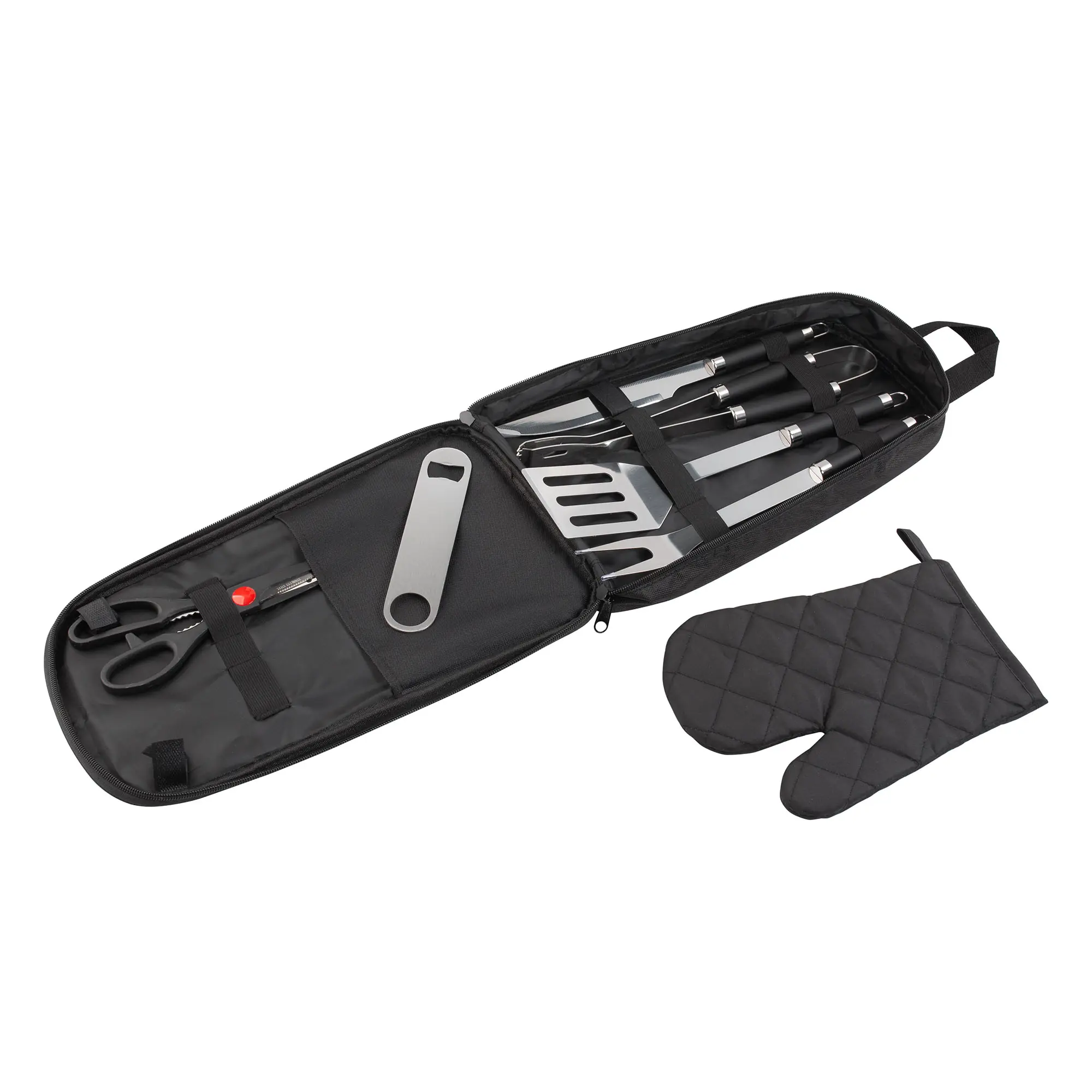 Набор для барбекю "Grill" в сумке / черный